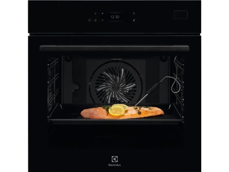 Electrolux EOB8S39WZ, Medium, 70 L, Grill, Hurtig, Sort, Knapper, Berøring, Front