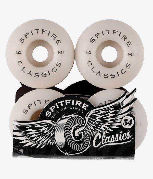 Spitfire Classic Rollen (white) 54 mm 99A 4er Pack