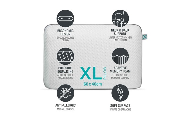 smartsleep Nackenkissen »Comfort XL«
