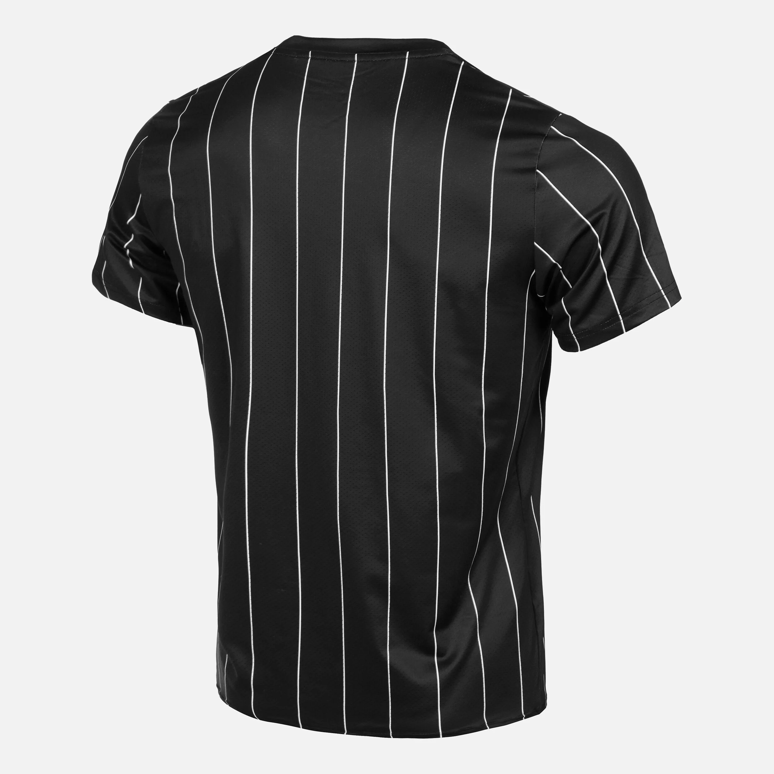 Tennis-Point Stripes T-shirt Edition Spéciale Hommes - Noir , Blanc