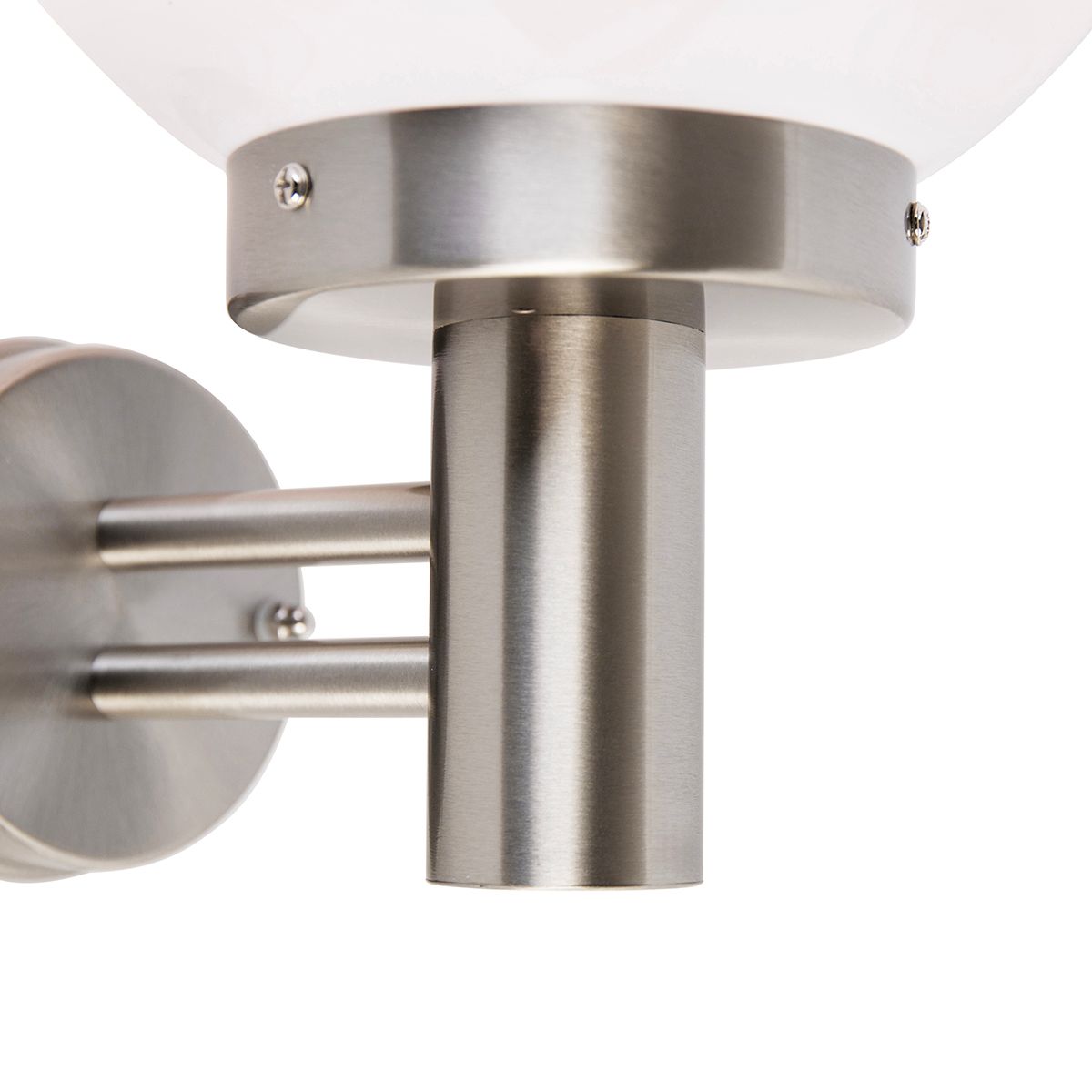 Moderne buitenwandlamp staal RVS IP44 - Sfera