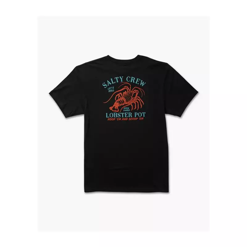 Tee shirt SALTY CREW Lobster Pot S/S Black