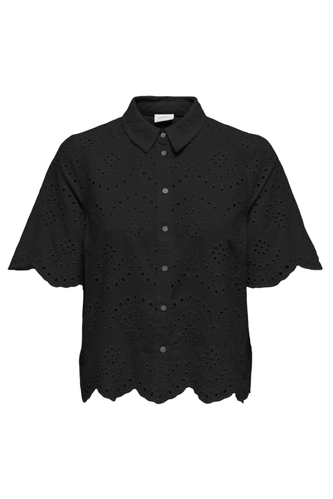 Only zwarte dames blouse