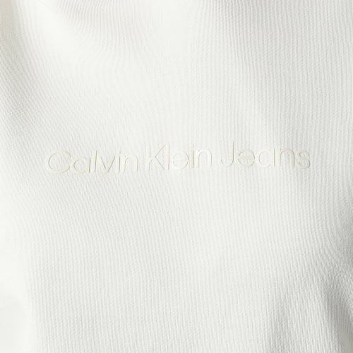 Sweat Capuche Femme Shrunken Institutional 0430 Blanc