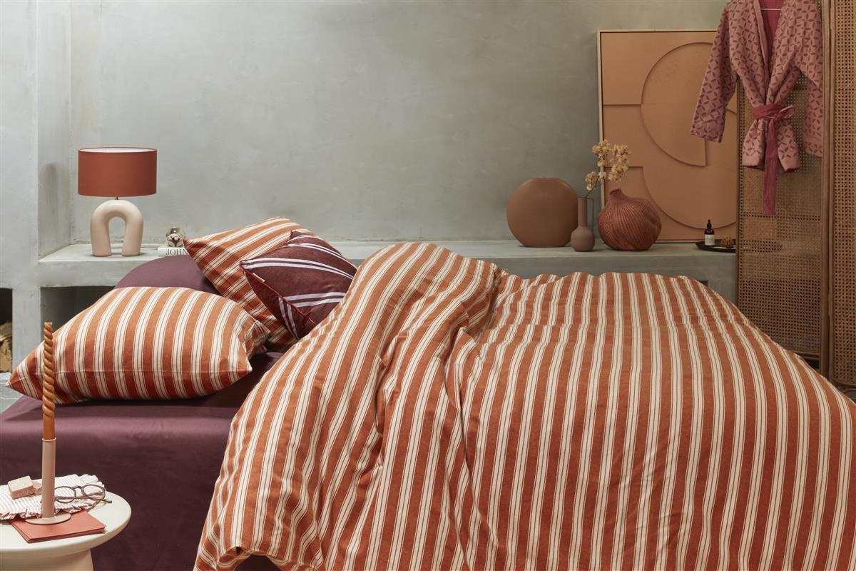 Bettwäsche PYJAMAS Biber 135x200 cm, mit 1 Kissen