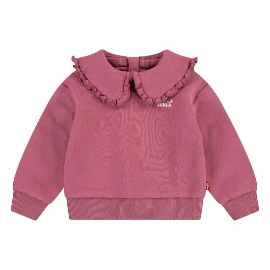 Pull col à collerette   Rouge        de               Levi's Kids