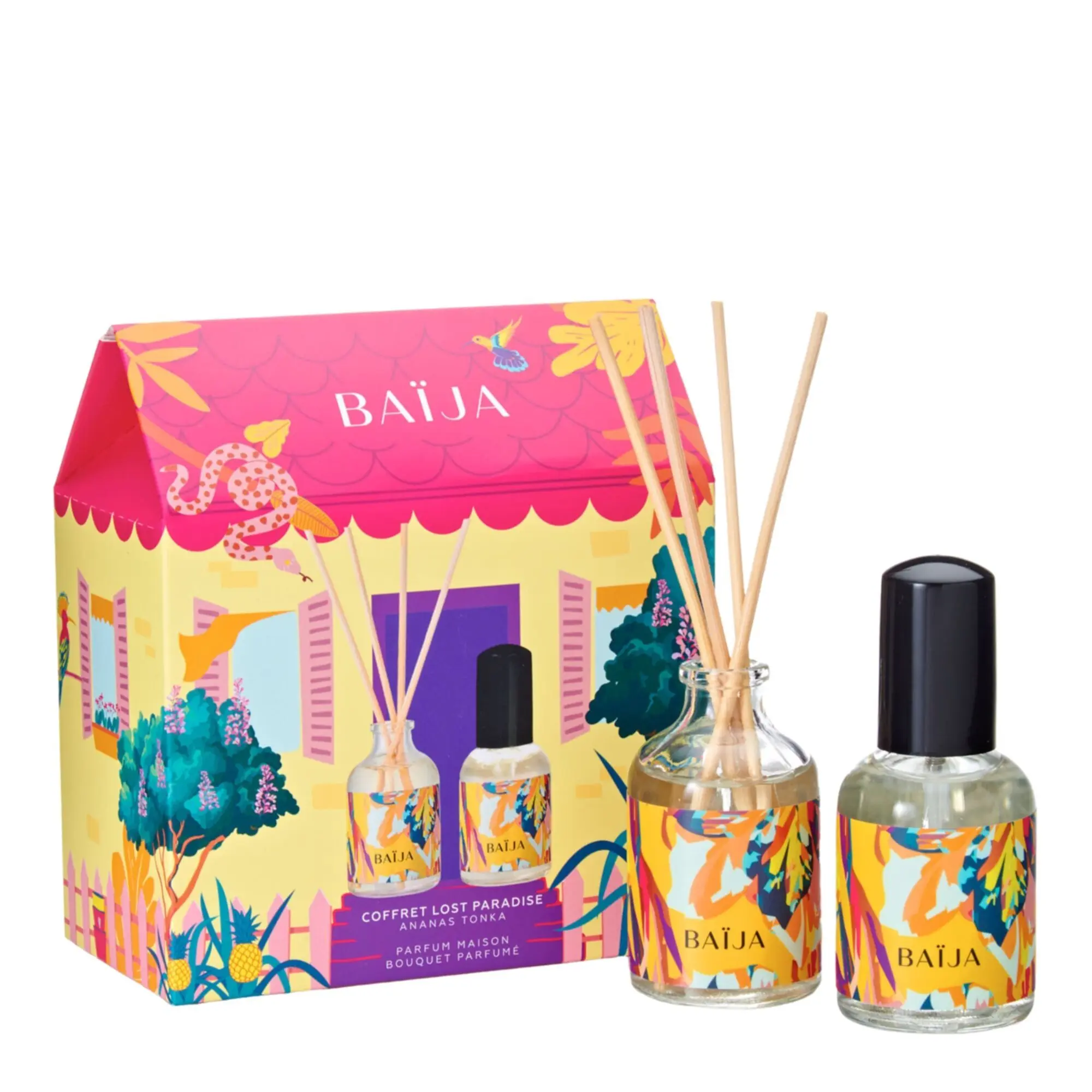 Baïja - Coffret Lost Paradise Bouquet Parfumé & Parfum d'Intérieur 100ml- Femme