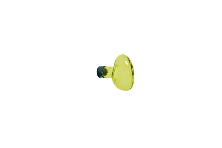 Petite friture Patère en verre Bubble petite | Vert