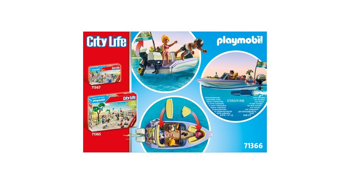 PLAYMOBILCity Life - Huwelijksreis Constructiespeelgoed  (71366)