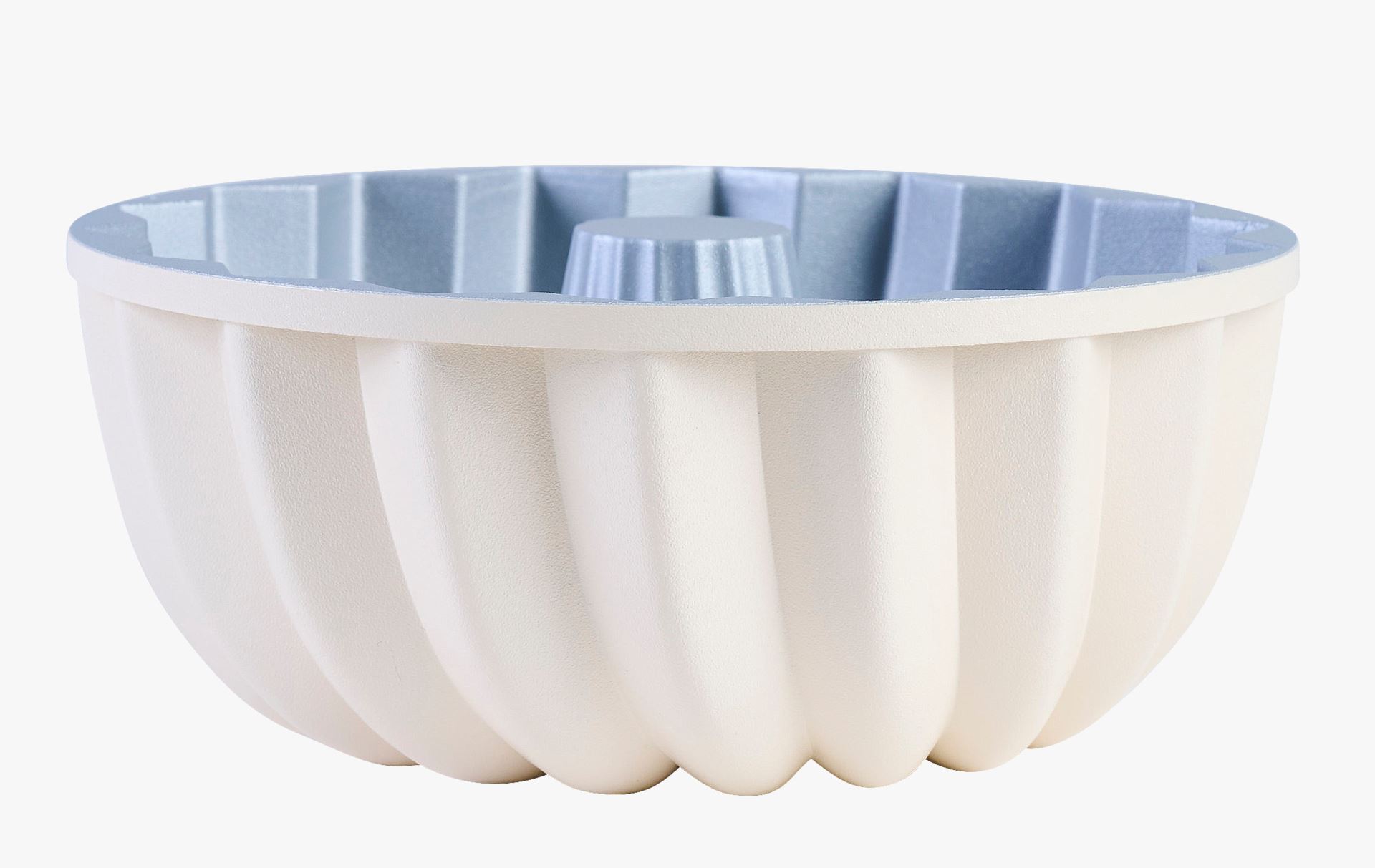Kakeform hvit - 9,8 cm ø 23,7
