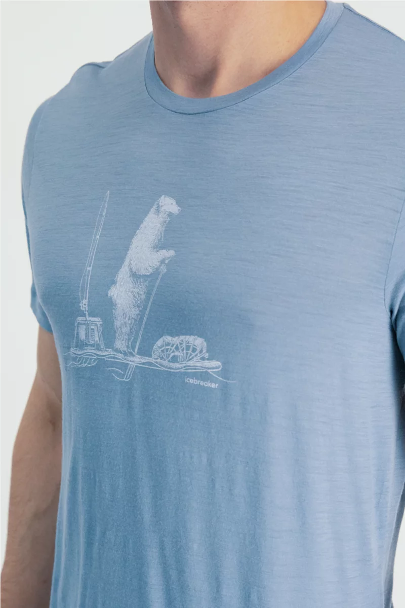 icebreaker Merino 150 Tech Lite II Polar Paddle Herren T-Shirt