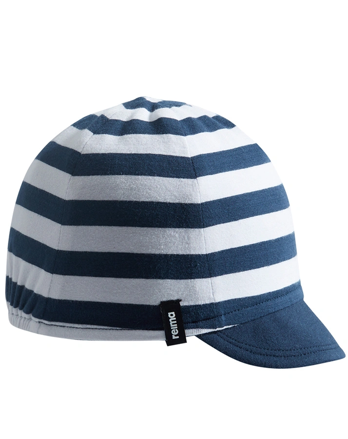 Basecap KILPPARI zum Wenden gestreift in navy
