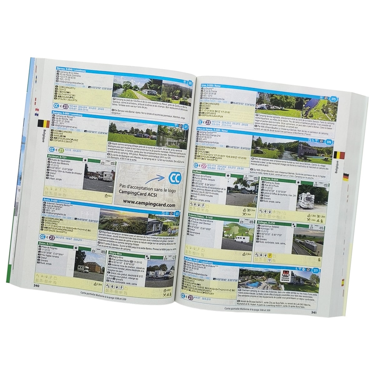 Guide ACSI 2026 + CampingCard