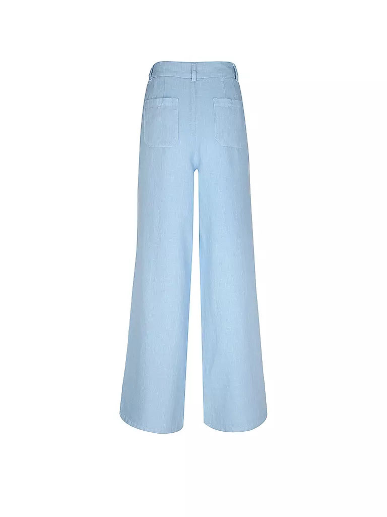 PENN&INK Leinenhose blau
