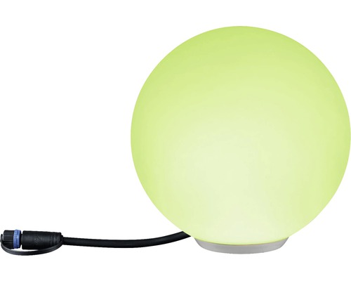 Paulmann Globe Plug & Shine ZigBee RGBW IP65 2.8W 110 lm Ø 20 cm bol wit 230/24 V - Compatibel met SMART HOME van hornbach
