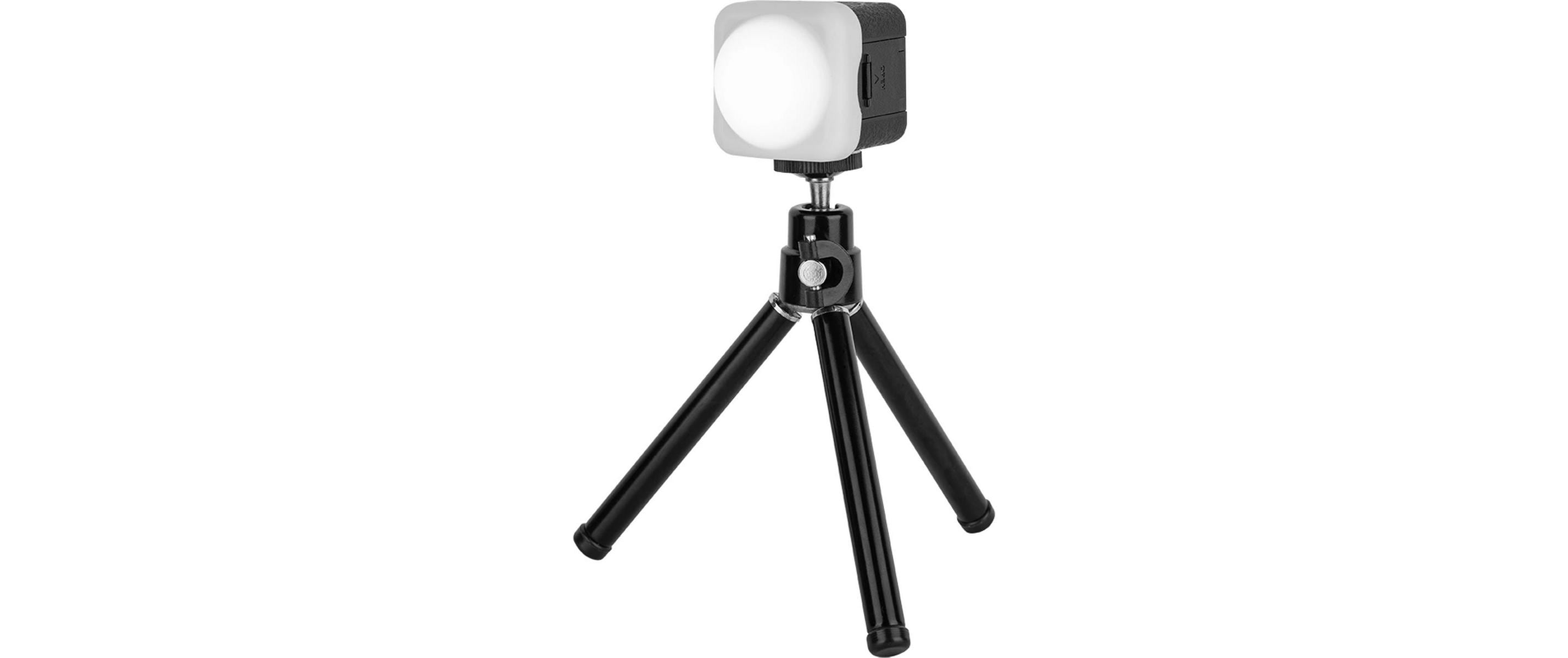 Videoleuchte RM01 Kit<br>Tragbares Mini-LED-Videoleuchten-Kit mit 3 Leuchten