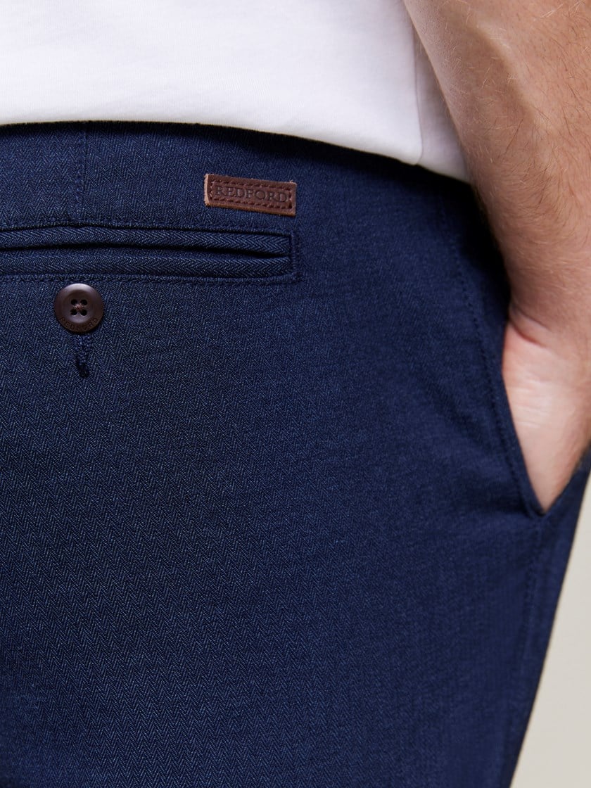 Christer herringbone chinos Dress Blues