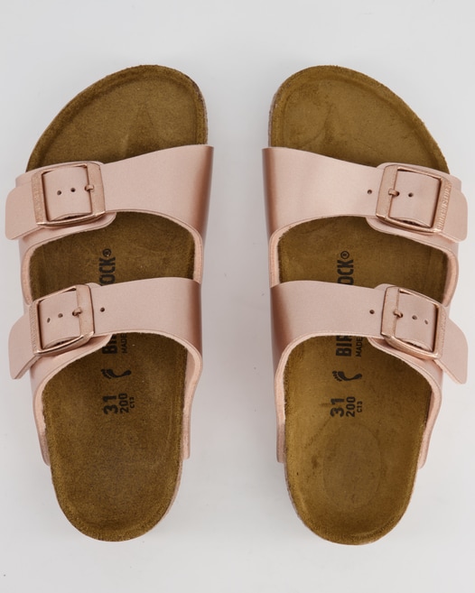 Birkenstock Arizona Kids Pantoletten in Roségold