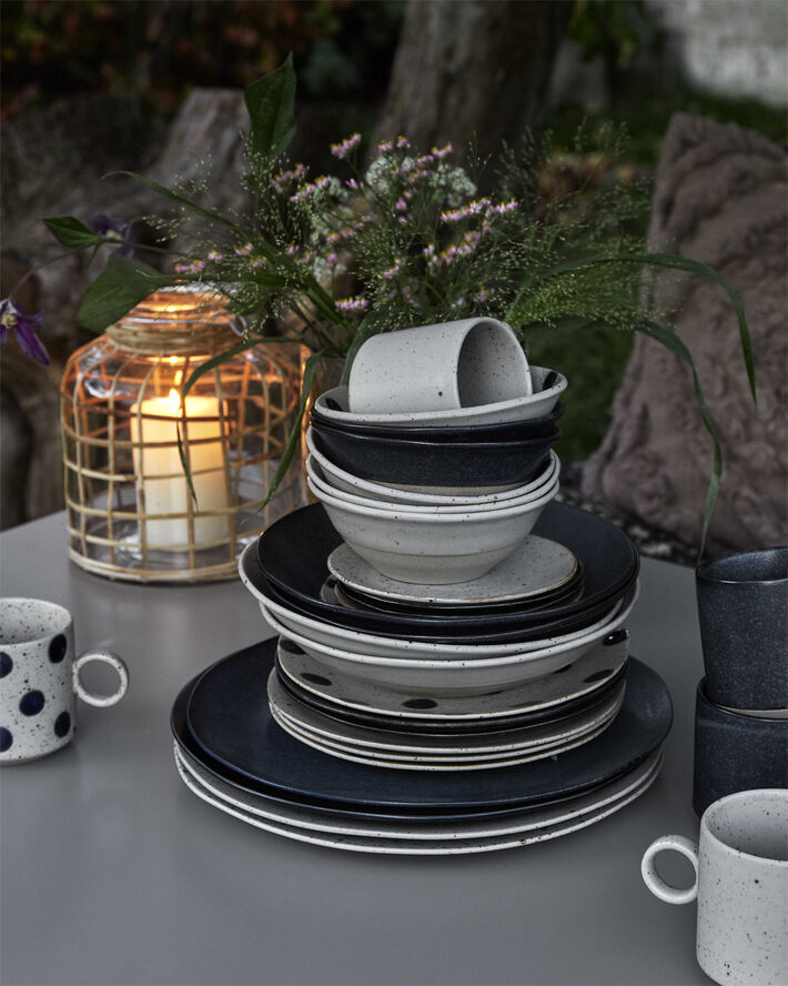 Nordal GRAINY bowl, dark blue