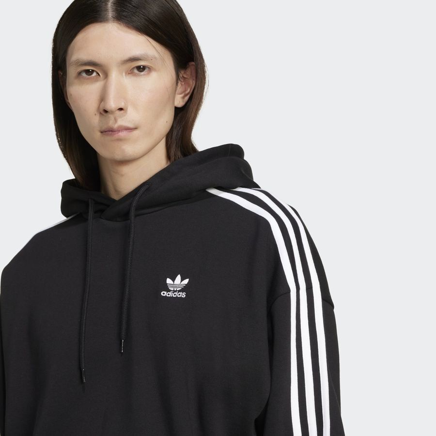 Adidas Original Sweat-shirt à capuche coupe baggy Adicolor