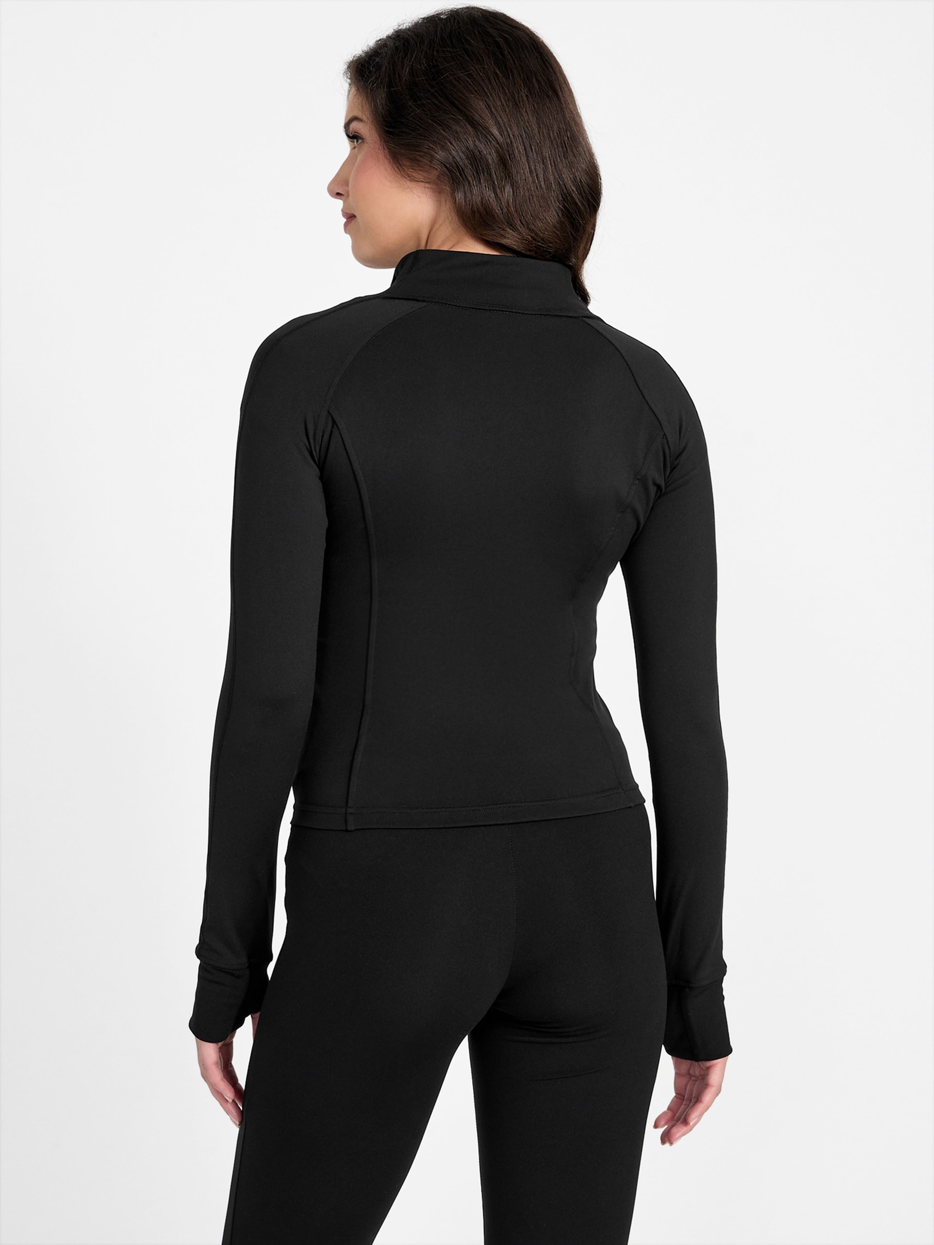 Suéter esportivo Eco Margot com zíper frontal