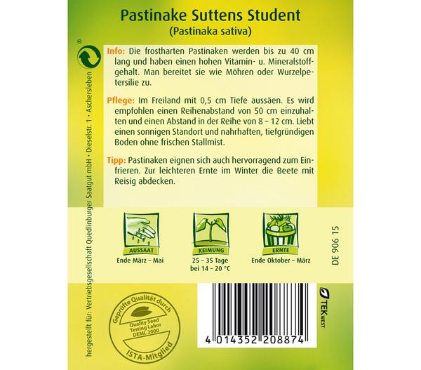 Quedlinburger Samen Pastinake 'Suttens