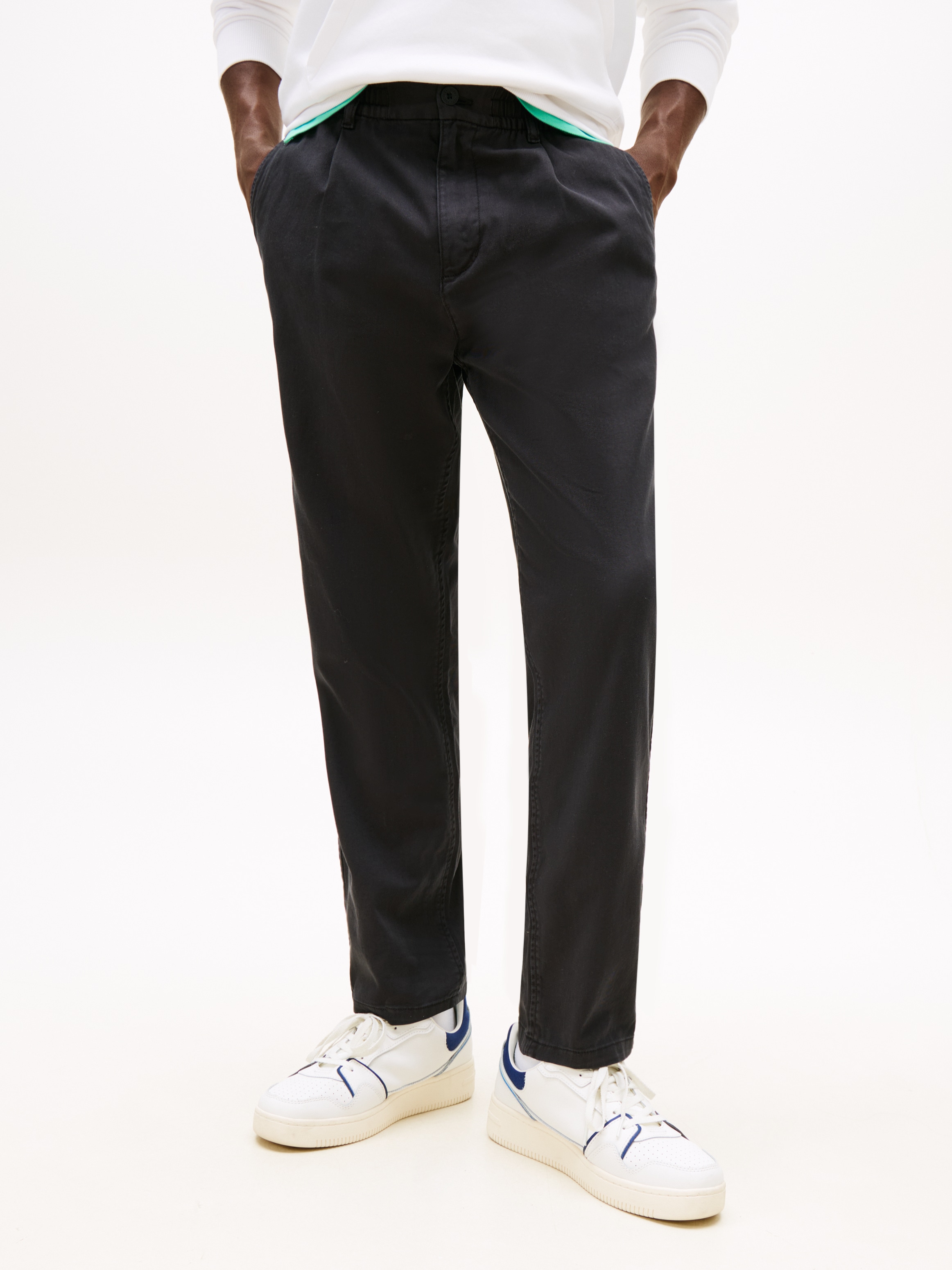 Tommy Jeans Stoffhose »TJM ISAAC LIGHT COTTON PANTS«  Mit Gürtelschlaufen