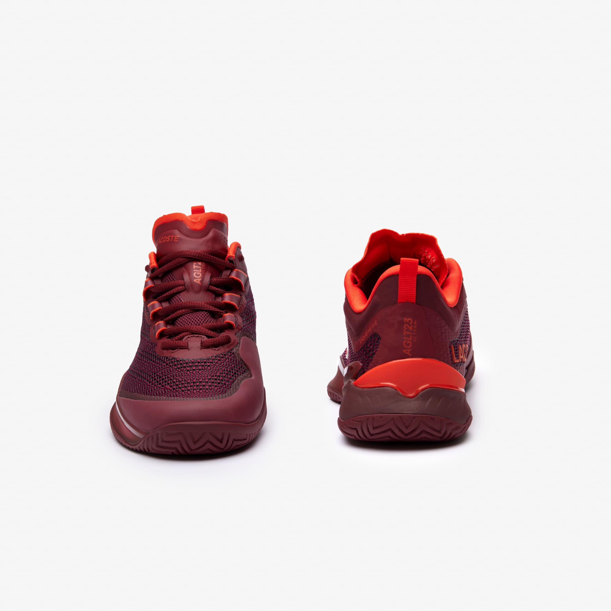 Chaussures de tennis AG-LT23 Ultra femme textile Performance - Rouge - Lacoste - Femme