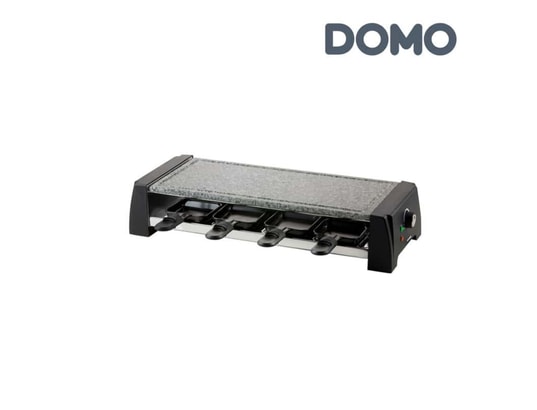 DOMO - Poubelles pro Raclette - grill - pierre à cuire amovible - 8 personnes do...