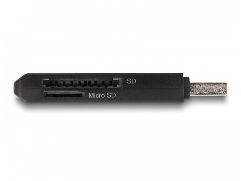 Delock Card Reader Extern Card Reader Extern 91002 SuperSpe SD und MicroSD Speicherkartenleser im USB-Stick-Format