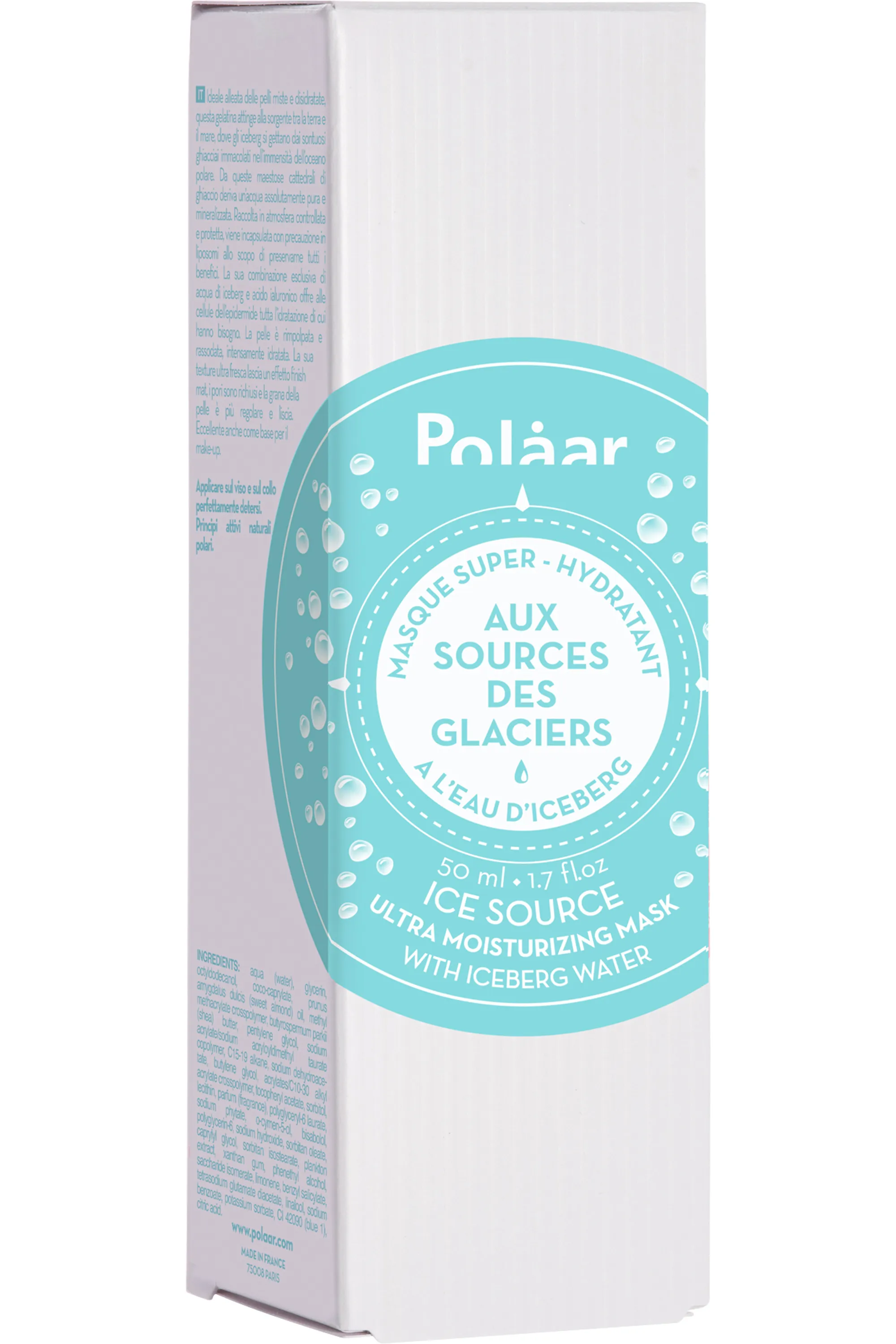 Polaar Masque super hydratant aux Sources des Glaciers-50 ml