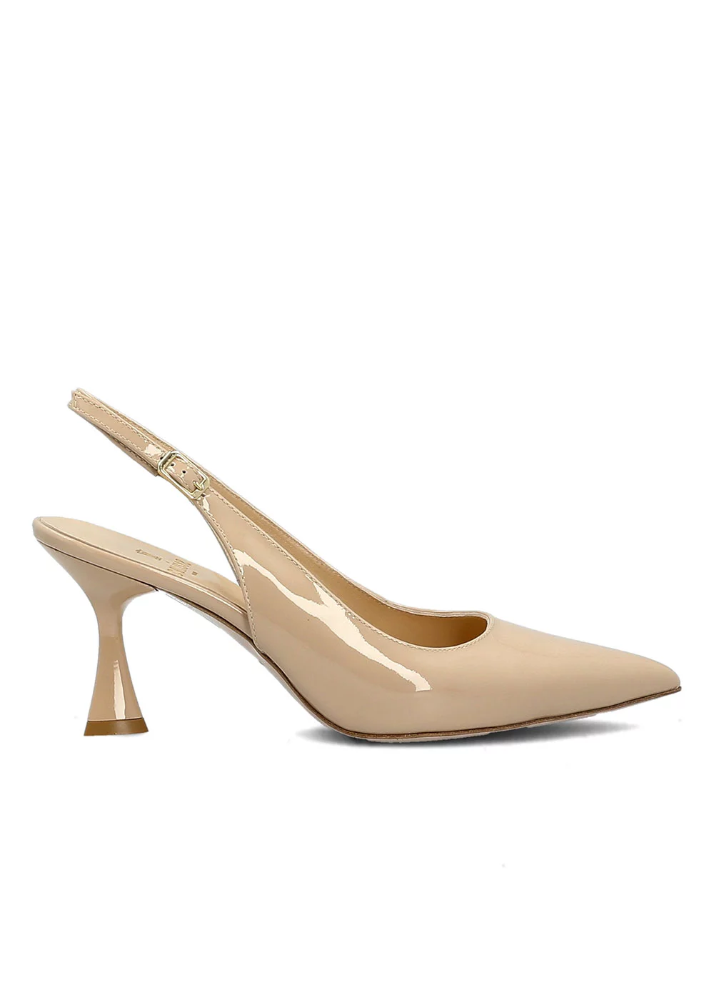 SLING BACK AMELIA VERNIS NUDE