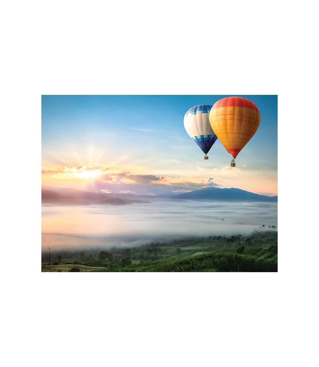 Vol en montgolfière de 2h à 2 au lever du soleil avec dégustation près de Périgueux - SMARTBOX - Coffret Cadeau Sport & Aventure