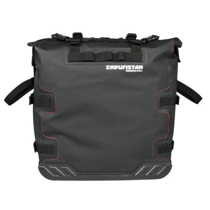 Sacoches cavalières Enduristan Monsoon Evo L (34 litres) vendu à l'unité Universel - Noir