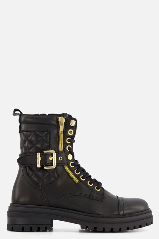 Giga Veterboots zwart Leer