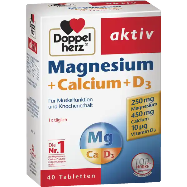 aktiv Magnesium + Calcium + D3