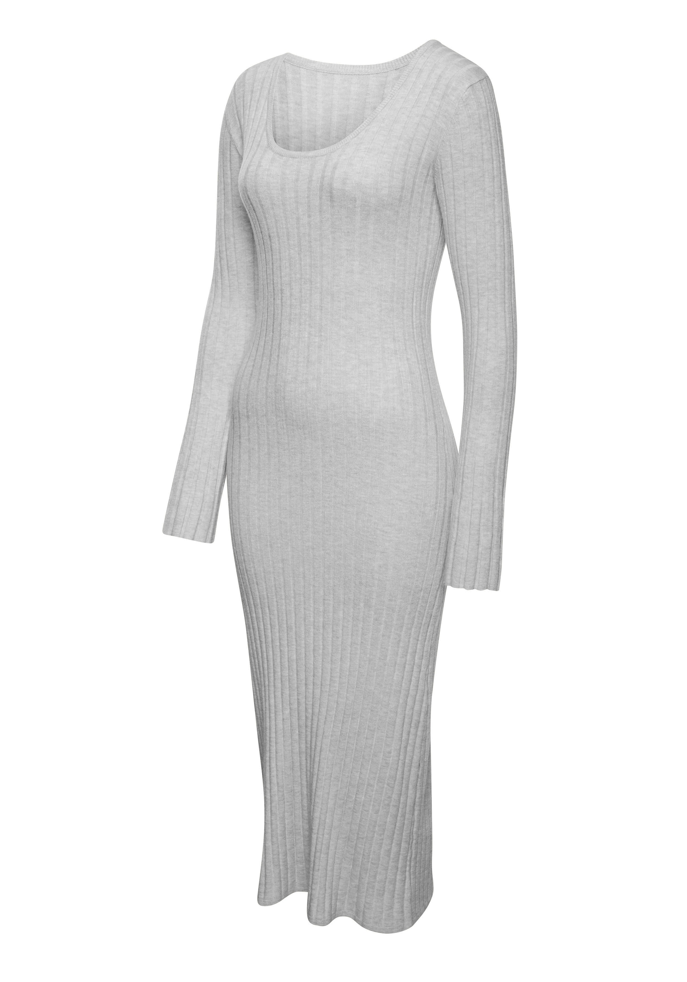 French Connection Strickkleid Ohne Tasche mit leicht ausgestellten Ärmeln, Loungewear