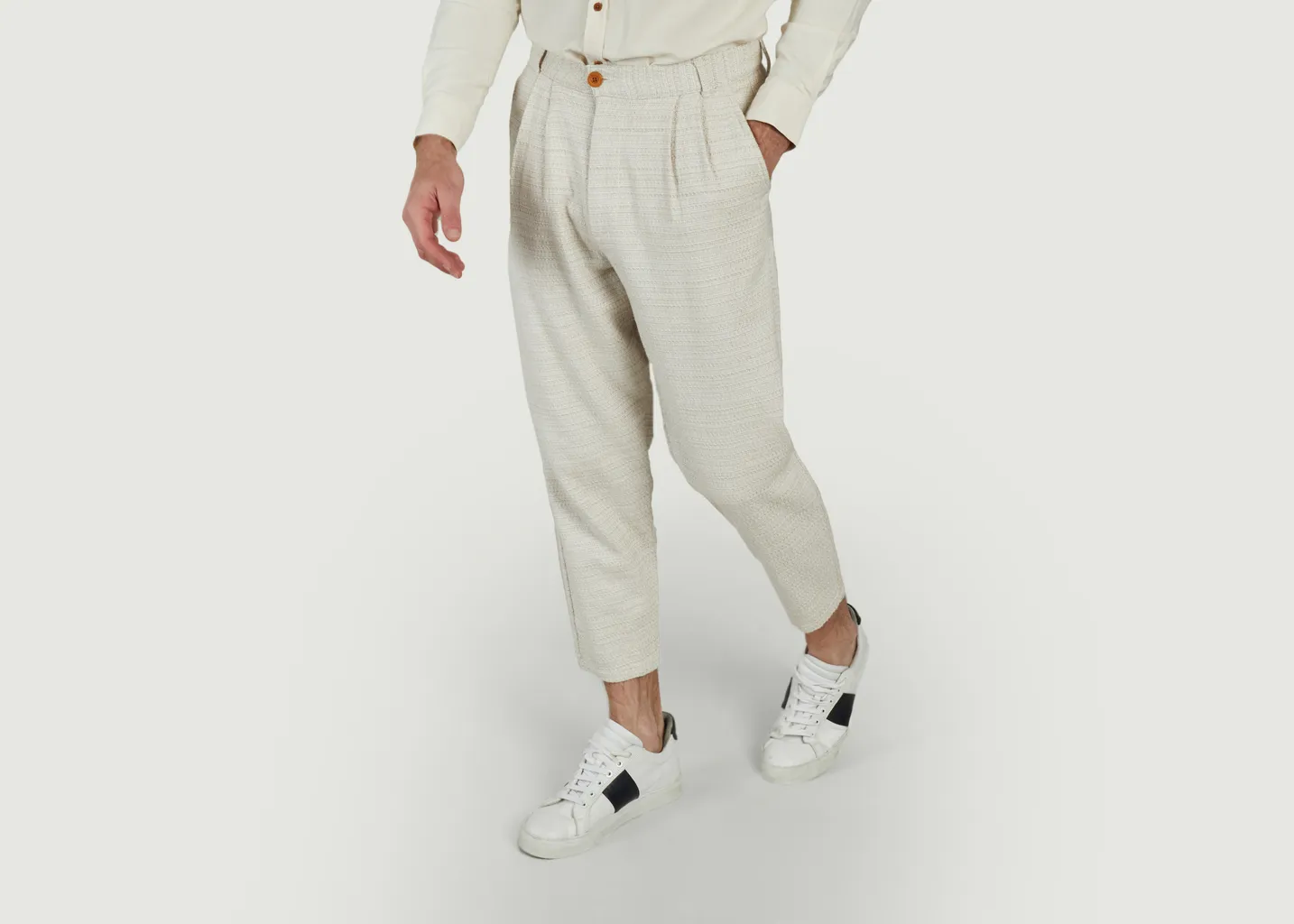 Pantalon en coton Swing Bajhan Olow