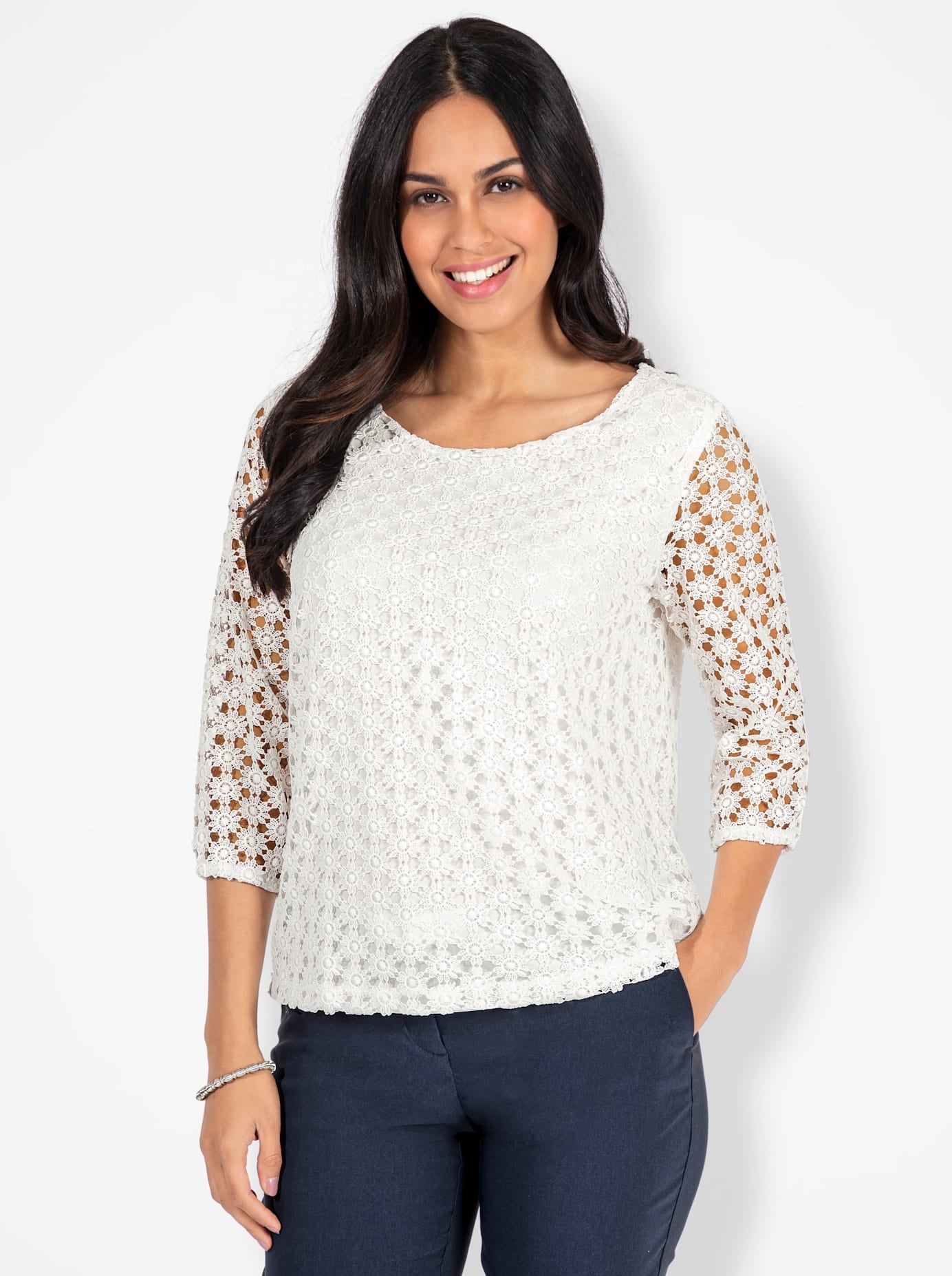 Lady Spitzenshirt »Shirt«, 1 Stk.