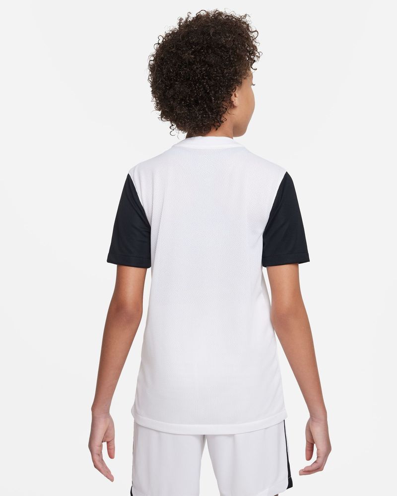 Maillot de football Nike Trophy V Blanc pour enfant