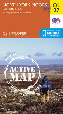 North York Moors - Eastern Area - OS Explorer Map Active OL 27 (Sheet map, folded)