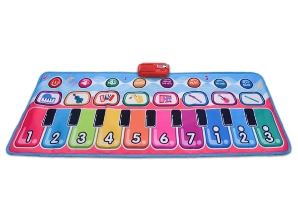 Bontempi Interactive Musical Playmat, Leketøy interaktiv musikalsk matte, 3 år, AA, Flerfarget
