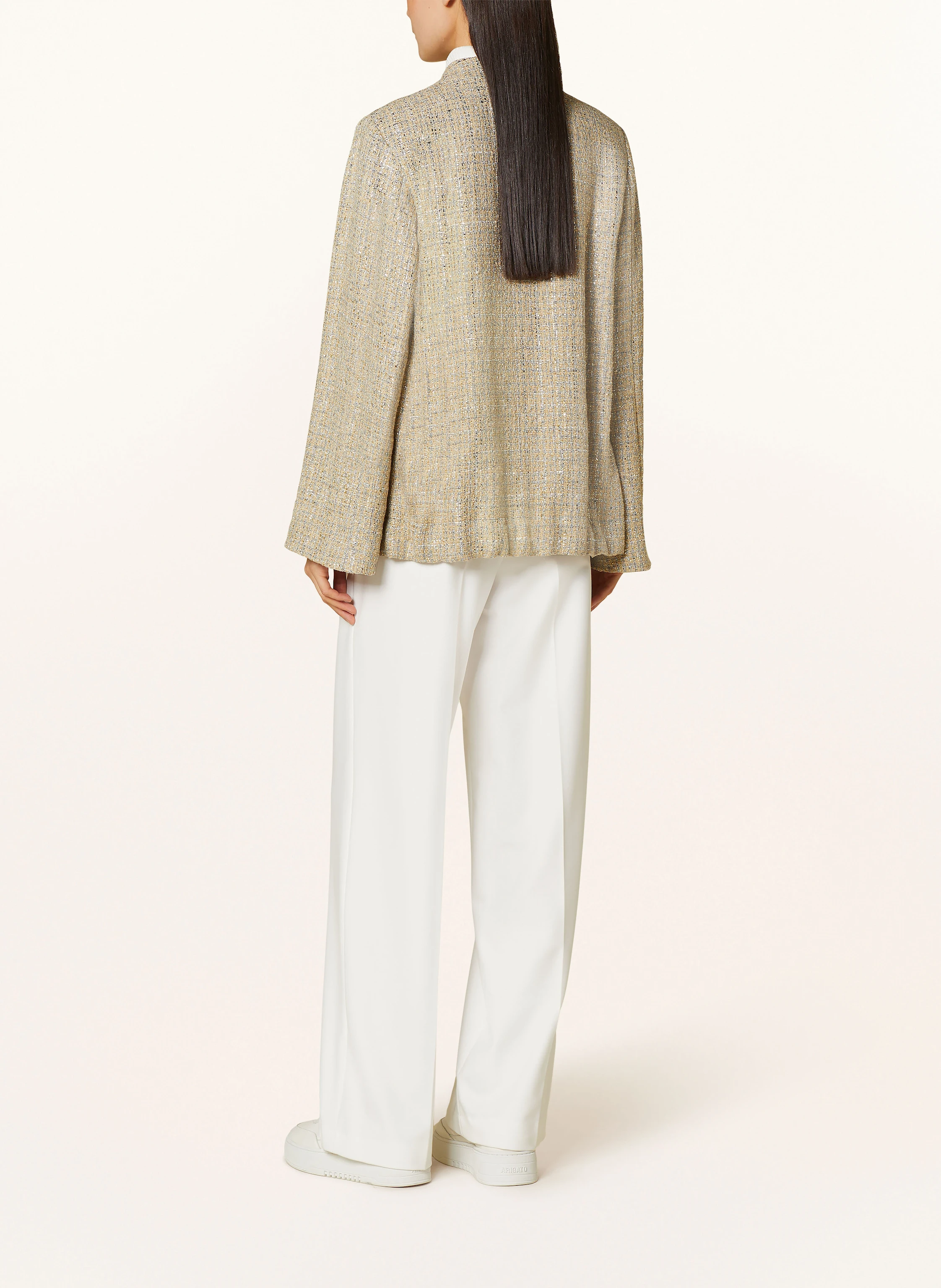 RIANI Tweed-Blazer mit Glitzergarn