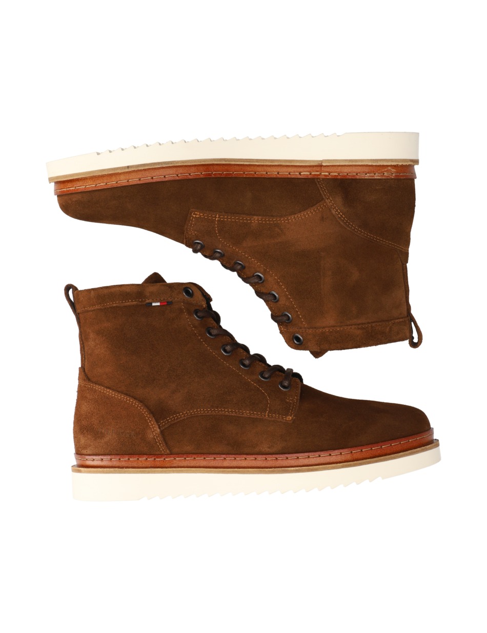 HILFIGER CLEATED SUEDE BOOT