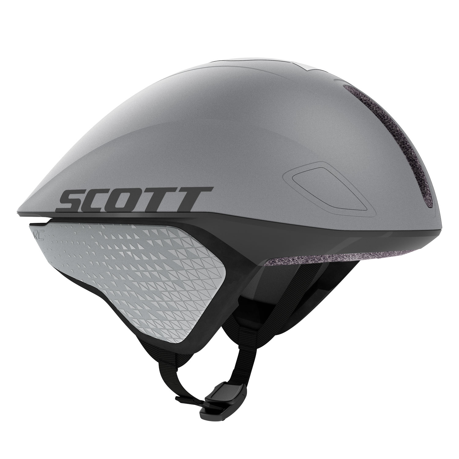 Scott Split Plus TT & TRI Cykelhjelm Vogue Silver