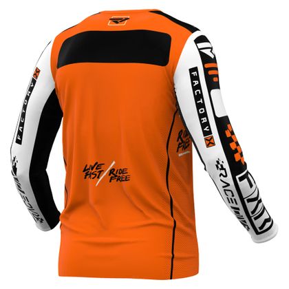 Maillot cross FXR YOUTH PODIUM 24 - Orange / Blanc