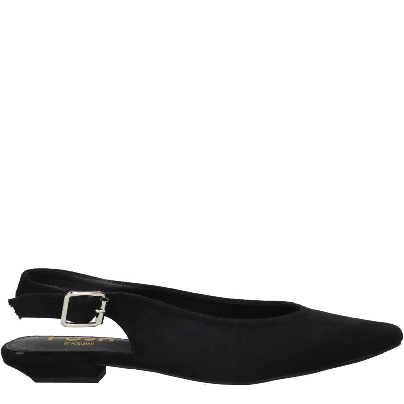 POSH by Poelman Slingbacks Zwart