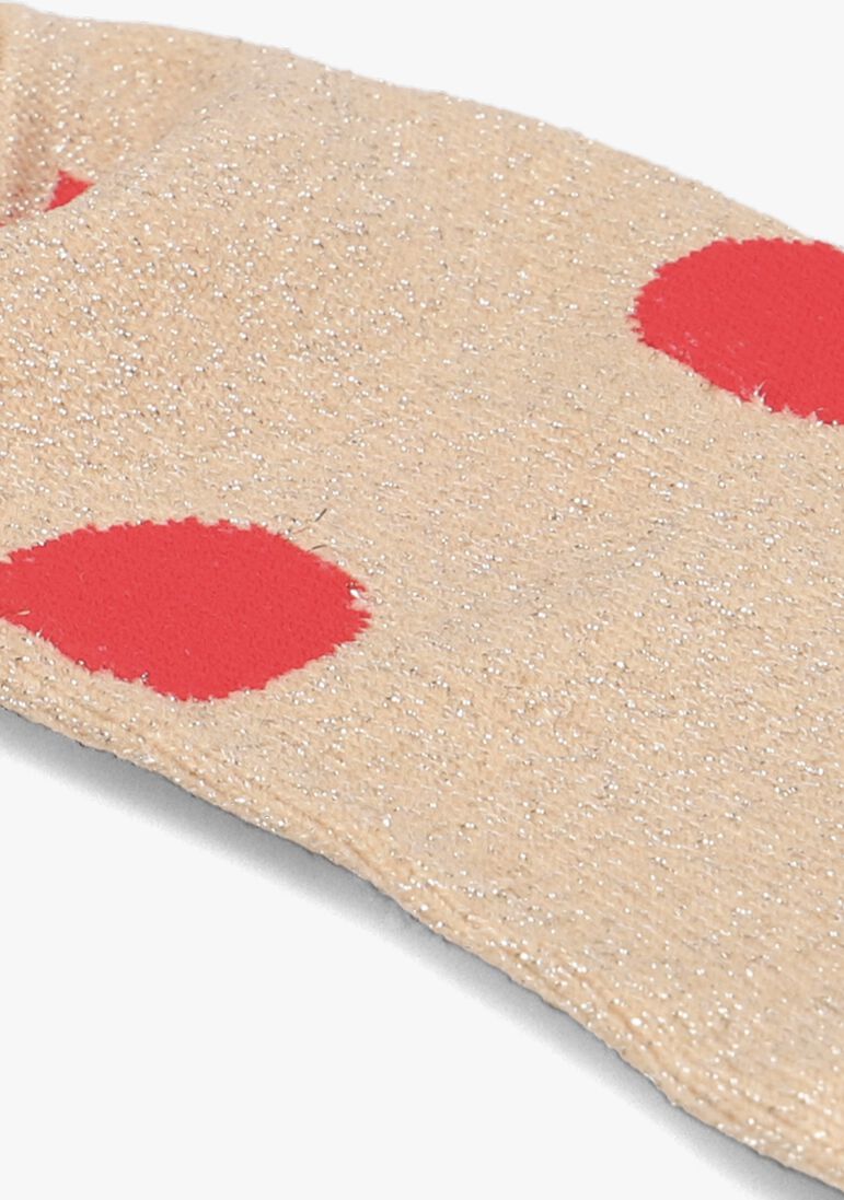 BECKSONDERGAARD beige becksondergaard sokken dotsy jumbo sock