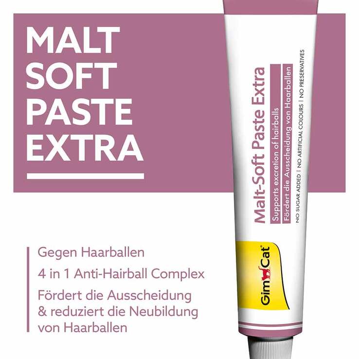 GimCat Malt-Soft Paste Extra für Katzen, 200 g