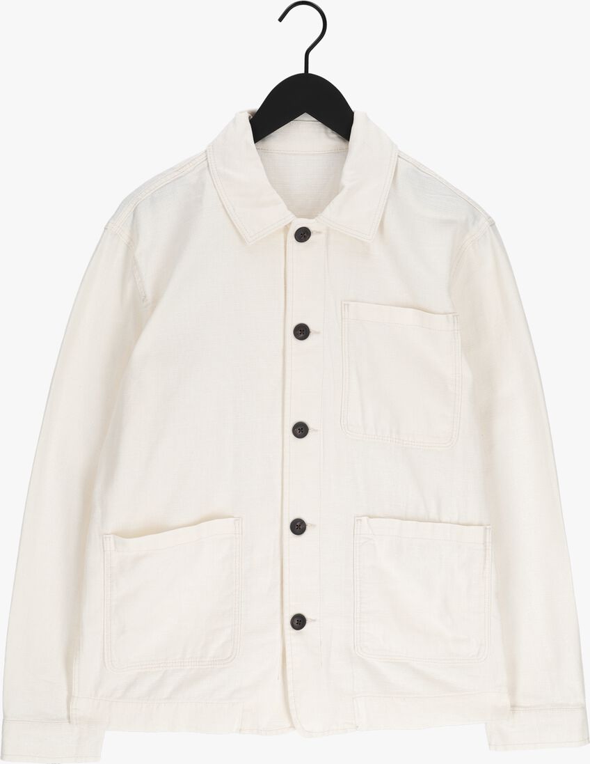SELECTED HOMME ecru selected homme overshirt slhmolton jacket